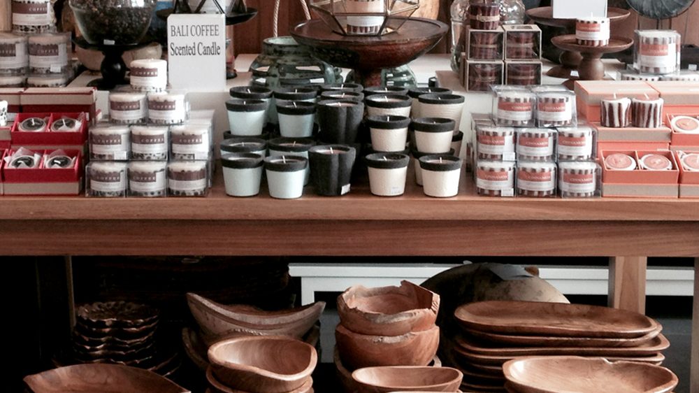 Wood bowls from Bali