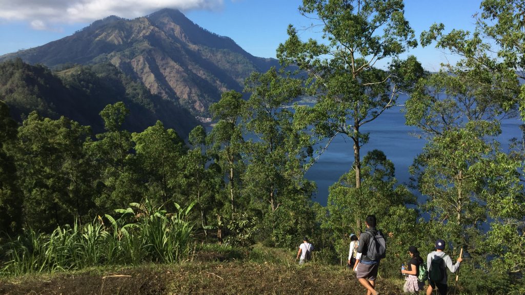 Muntigunung Bali charity hike with Elite Havens – Views of Lake Batur