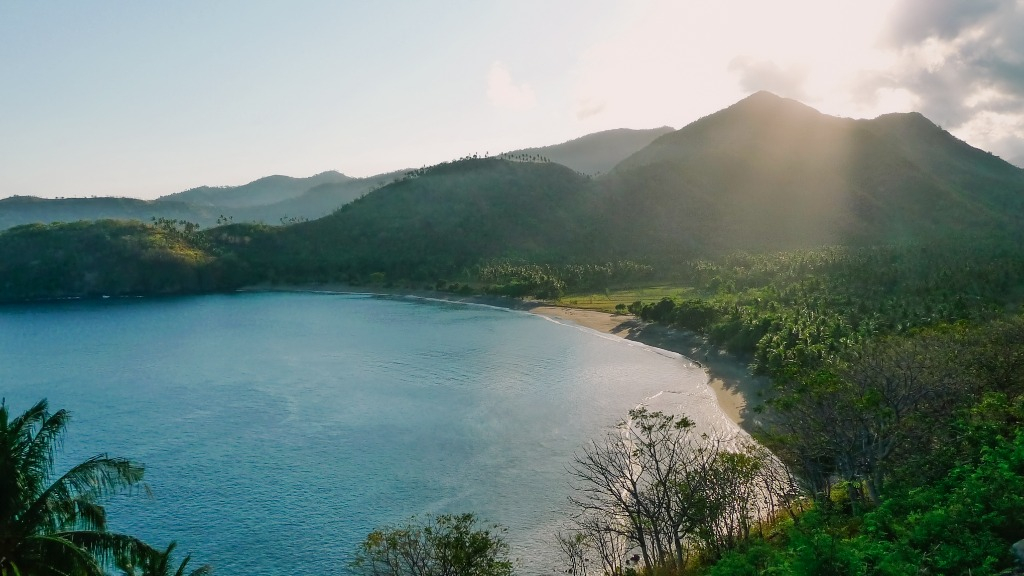 Lombok Bay near Gili Islands - Indonesia